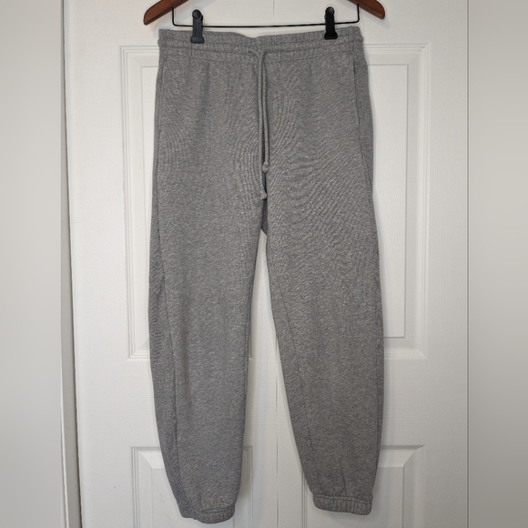 TNA Pants - Tna Cozy Fleece Boyfriend Sweatpants - Grey - Size S